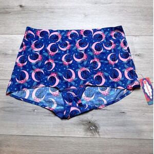 Cheek Boss Boyshort Underwear Women 2XL Blue Pink New With Tags